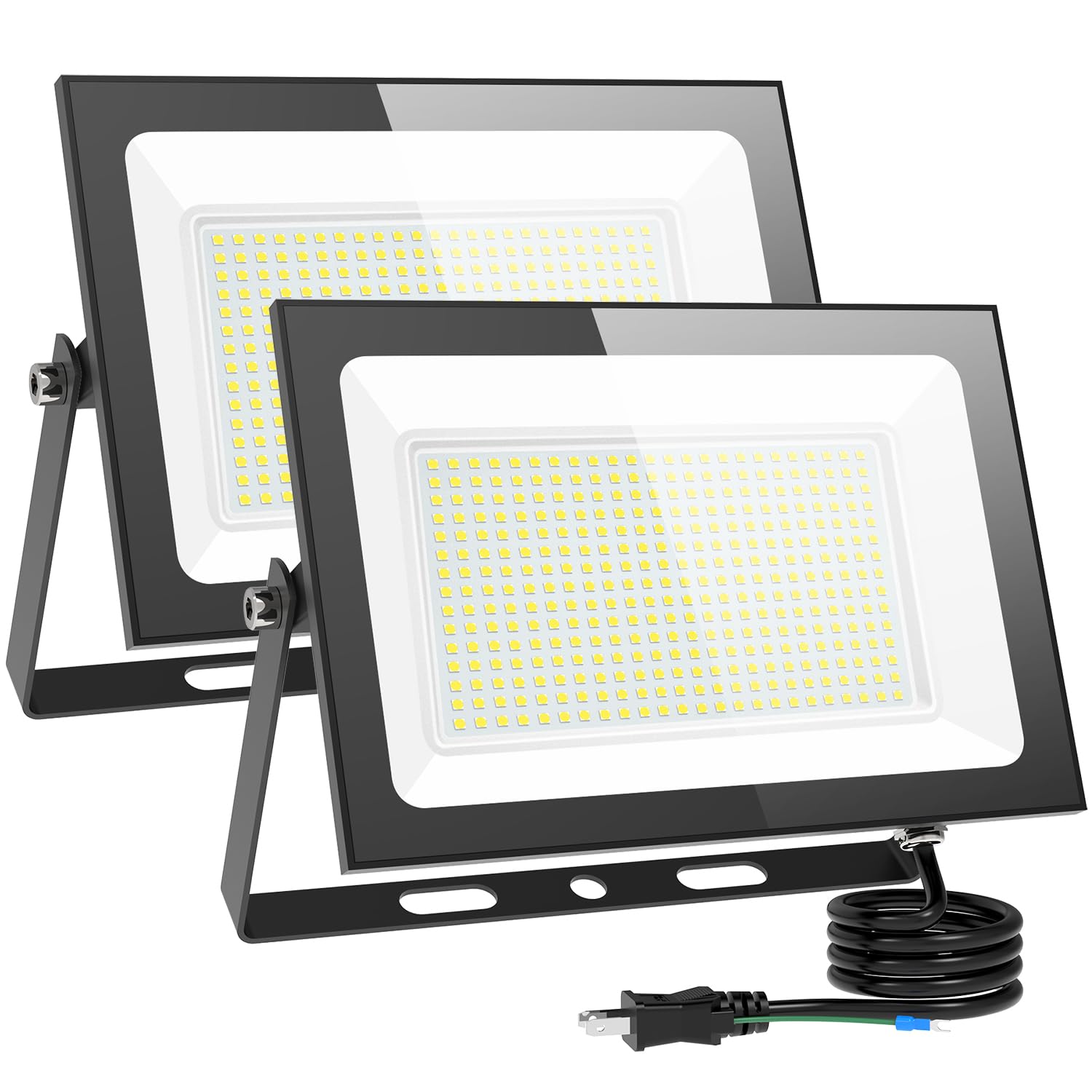 Amazon.co.jp: KIWEN LED 投光器 屋外 防水 200W 25000LM 100v 昼光色 