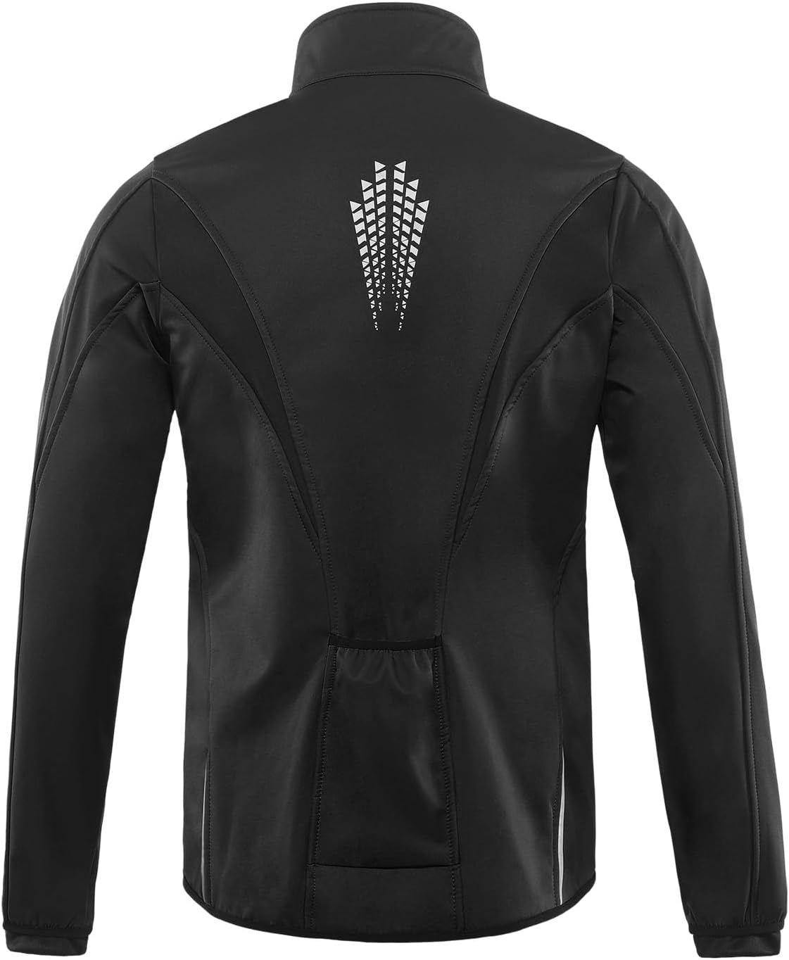 ARSUXEO Winter Warm UP Thermal Softshell Cycling Jacket Windproof Waterproof 15-k - Image 2