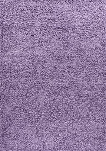Serdim Rugs Living Room Shaggy Area Rugs LILAC 80x150cm(2'6"x5'0) - Image 5