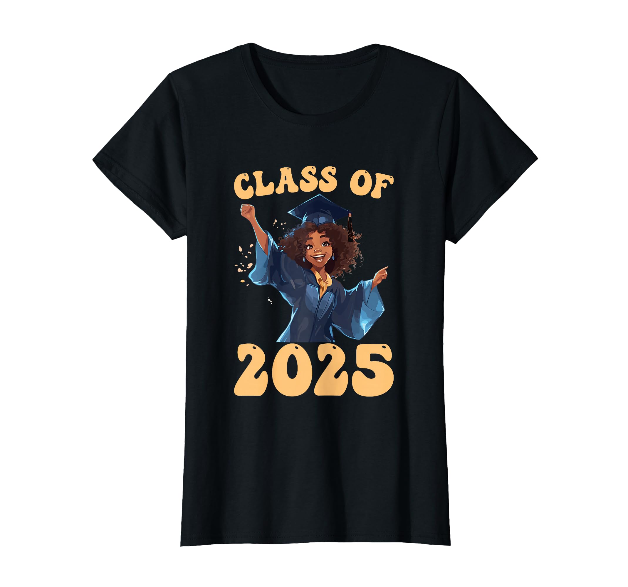 Class of 2025 Confident Graduate T-Shirt