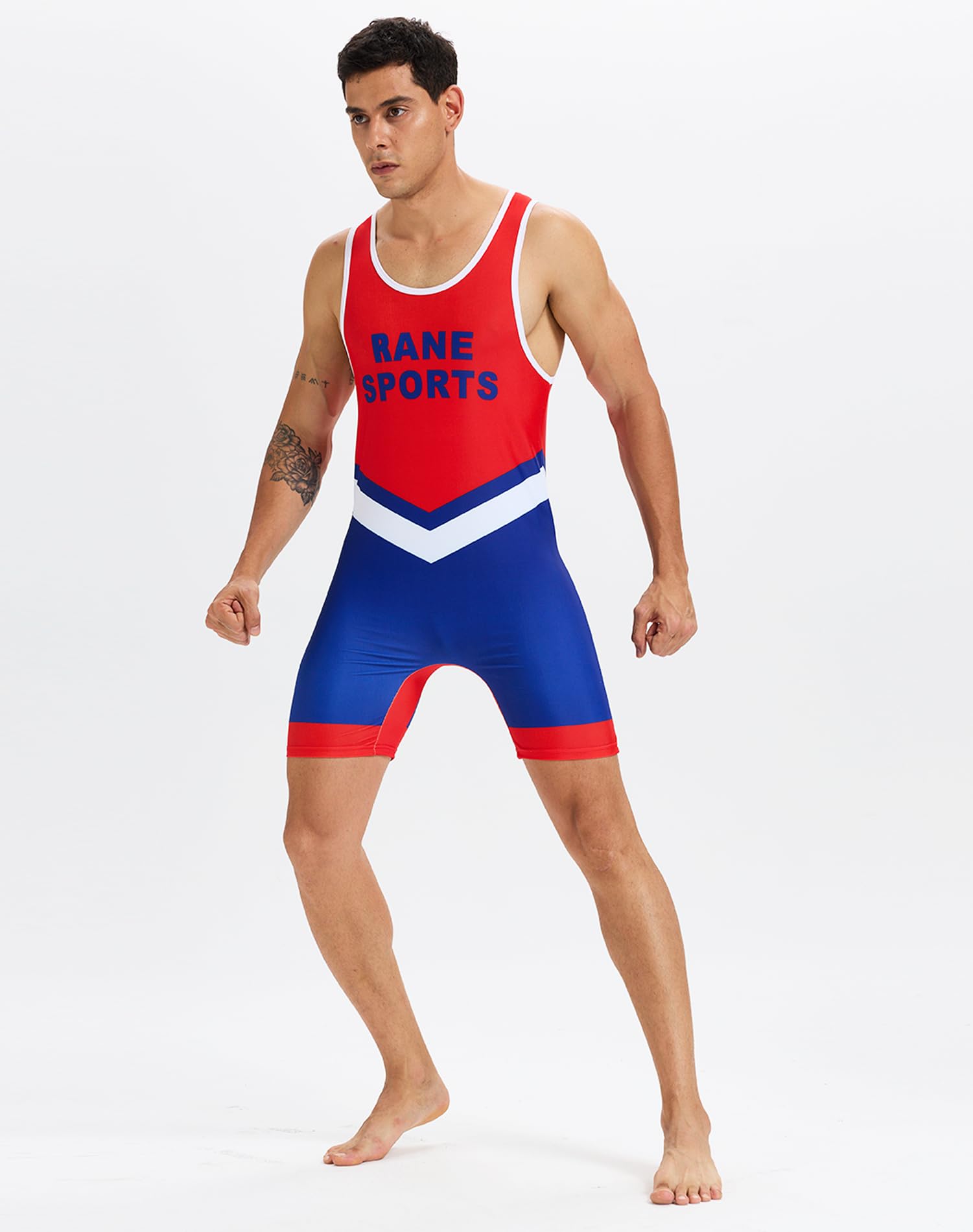 Combinaison de Lutte pour Hommes, vêtements de Sport serrés, Une pièce, sans Manches, entraînement, Gym, haltérophilie