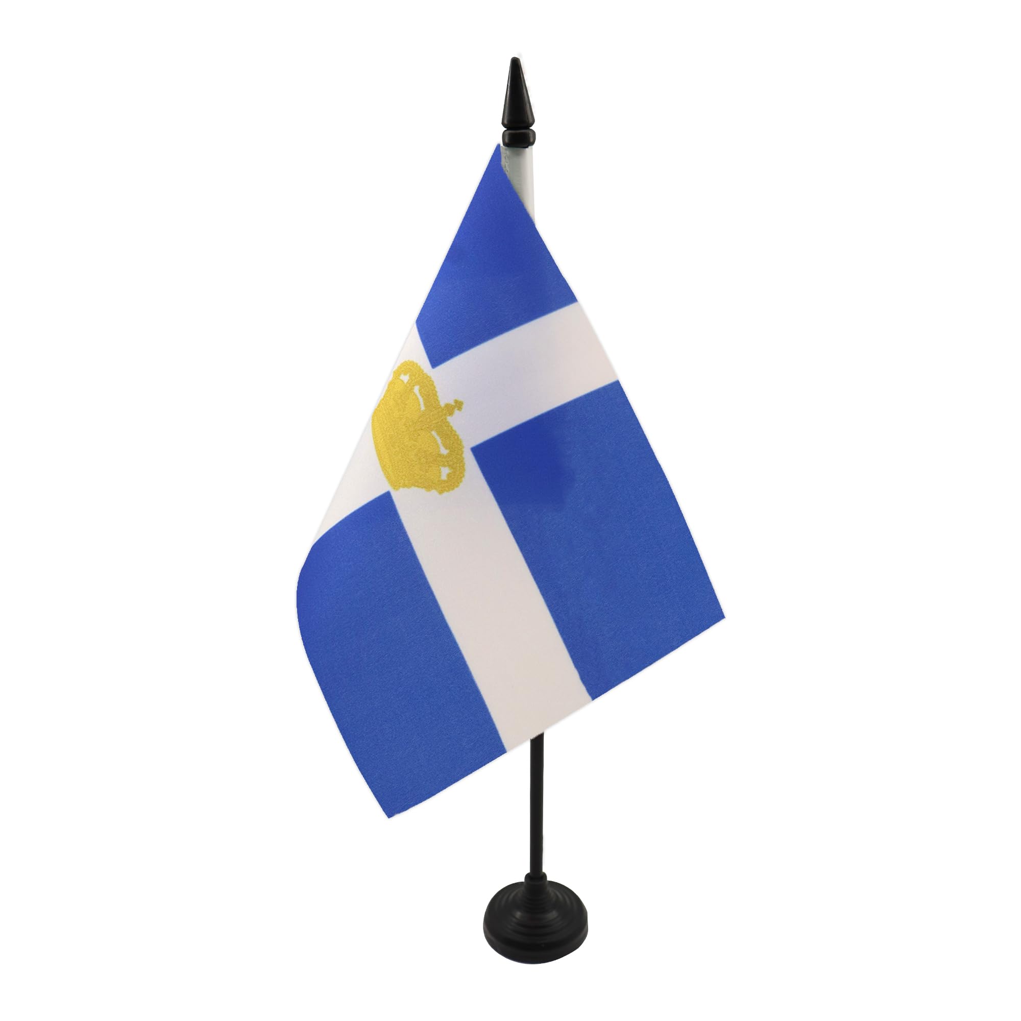 Petit Drapeau De Table Grèce 14x21 Cm – AZ FLAG – Neuf Avec étiquette
