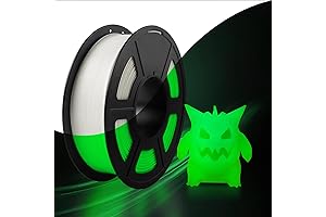 SUNLU Glow in The Dark PLA Filament, Light Up Your Prints