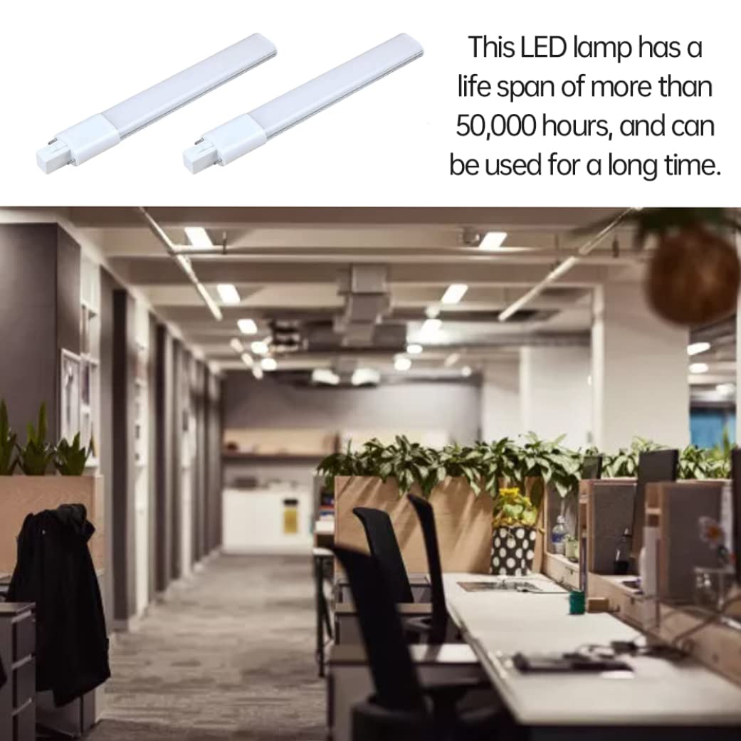 LED PL Light 12W Plug En Aluminium En 2 Broches G23 Tube De Lampe AC 85