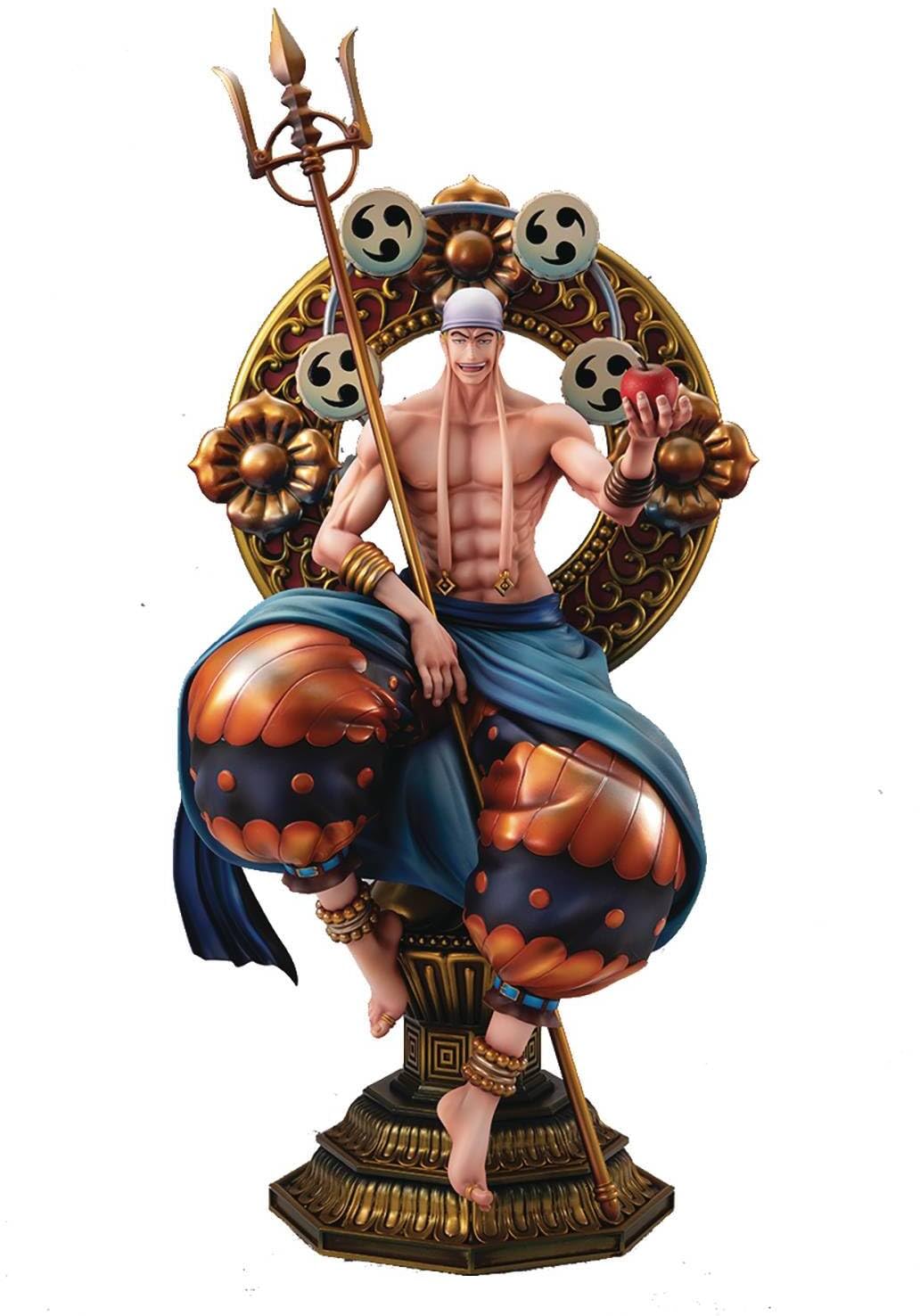 Megahouse - ワンピース - NEO-Maximum - スカイピア神エナルの唯一の神、海賊の肖像画 コレクターフィギュア