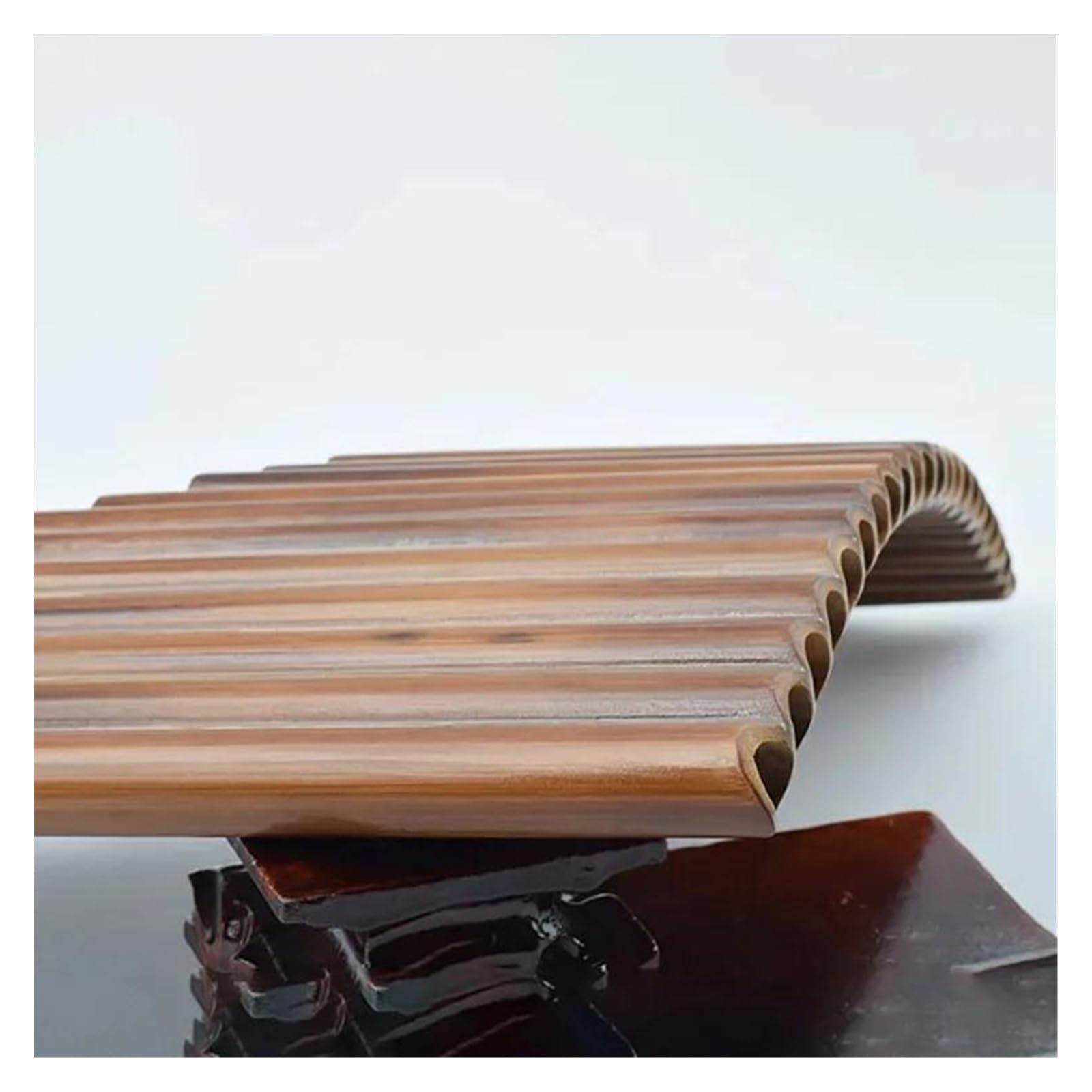 Flauta de pan de bambú de 22 tubos instrumento musical tradicional profesional(G key)