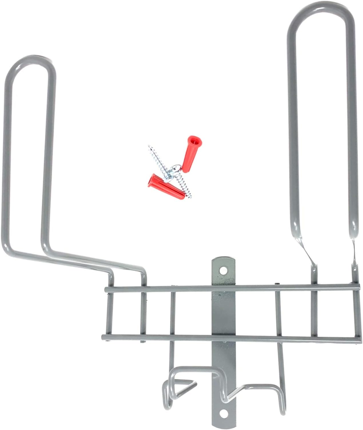 Deluxe Vacuum Metal Hose Storage Hanger for Built in and Canister Vacuum Systems Deluxe Vacuum Metal Hose Storage Hanger for Built in and Canister Vacuum Systems