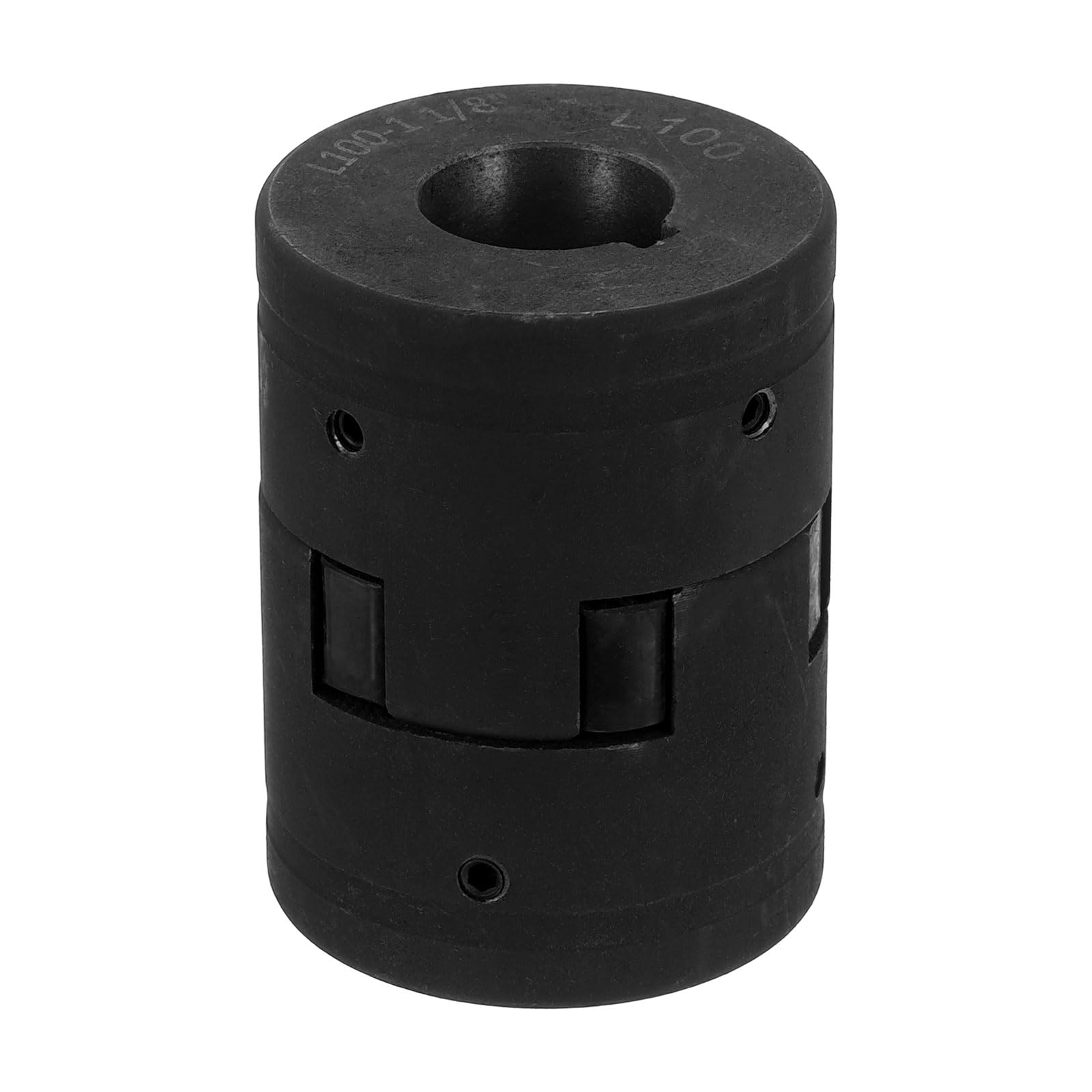 QUARKZMAN 7/8" A 1-1/8" L100 elastyczny 3-częściowy zestaw łączący szczękę L i gumę Buna-N NBR do hybrydowego sprzętu do łupania drewna