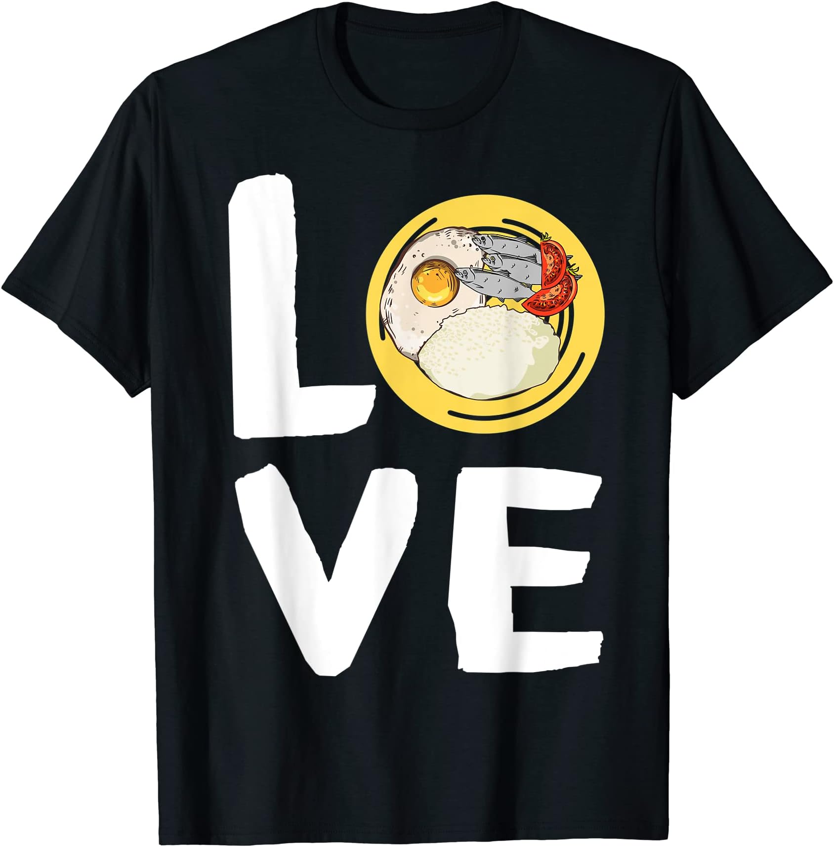 Tuyosilog Dried Fish Pinoy Philippine Silog Meal Food Outfit T-Shirt