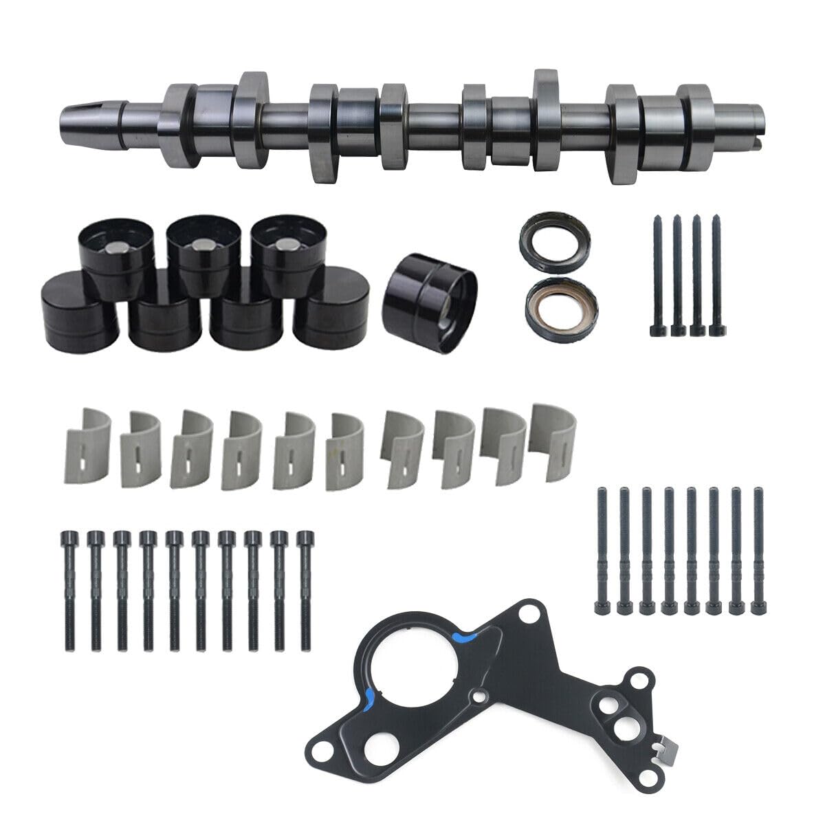 Kit de árbol de levas compatible con A4 B6 B7 Pa-ssat 3B3 3B6 1.9 TDI 2.0 TDI BKE BRB BPW 038109101AF