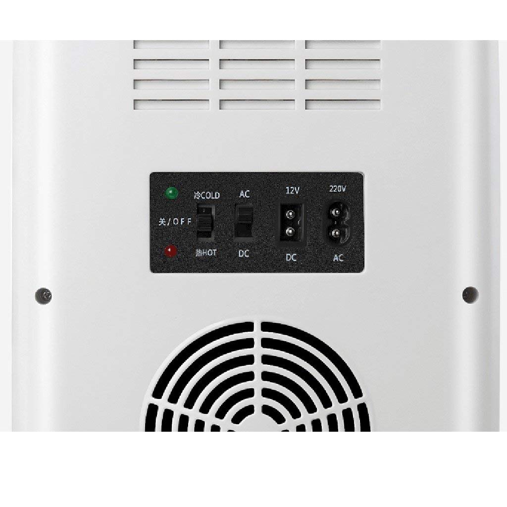 MU Portatile Silent Mini Frigo 6L - Porta in Vetro temperato,Blu