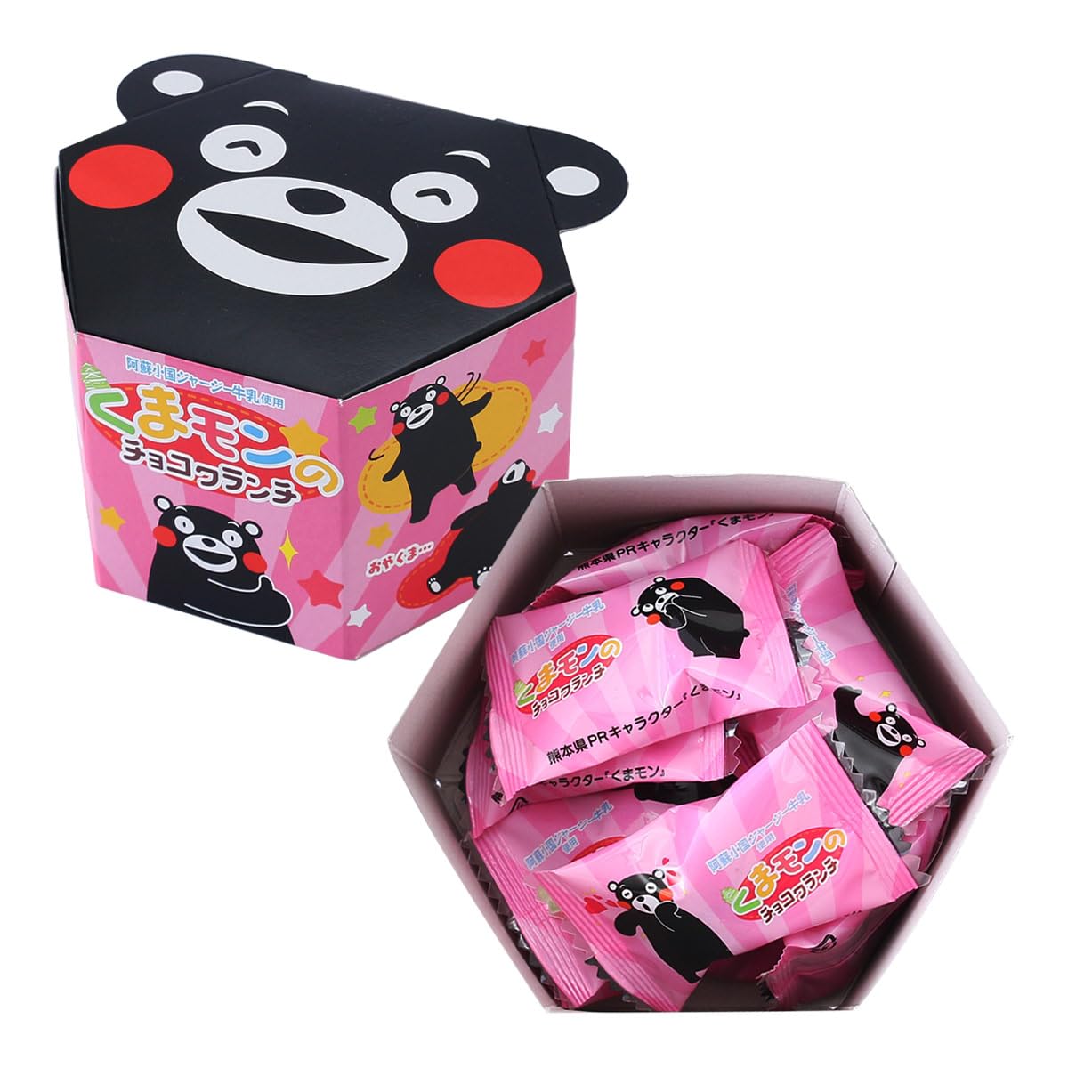 Amazon.co.jp: 熊本ユタカ くまモンのチョコクランチ 10個入り×2個