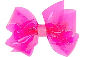 WeeShare Girls' Waterproof Set of 17 Colorful Hair Bows for All Hair Types