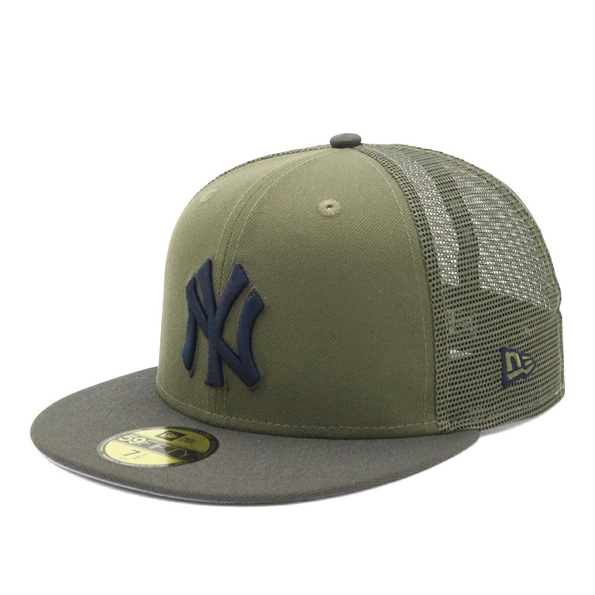 ニューエラ(new era) ニューエラ メッシュキャップ 59FIFTY MLB NYニューオリーブ 7 1/4 5950TR NEYYAN HYDRANGEA OLI
