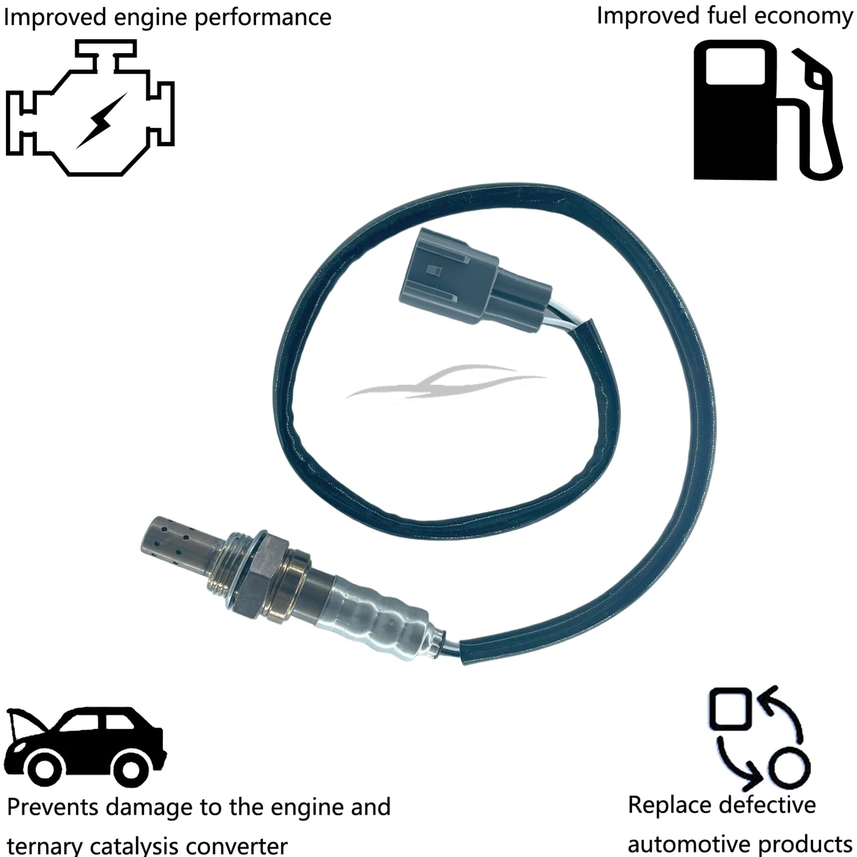 Amazon.com: Sensor de oxígeno ascendente compatible con Toyota