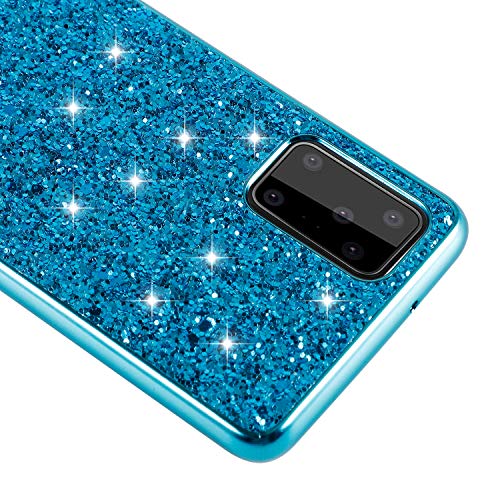 EuCase Cover per Samsung S20 Plus,Glitter