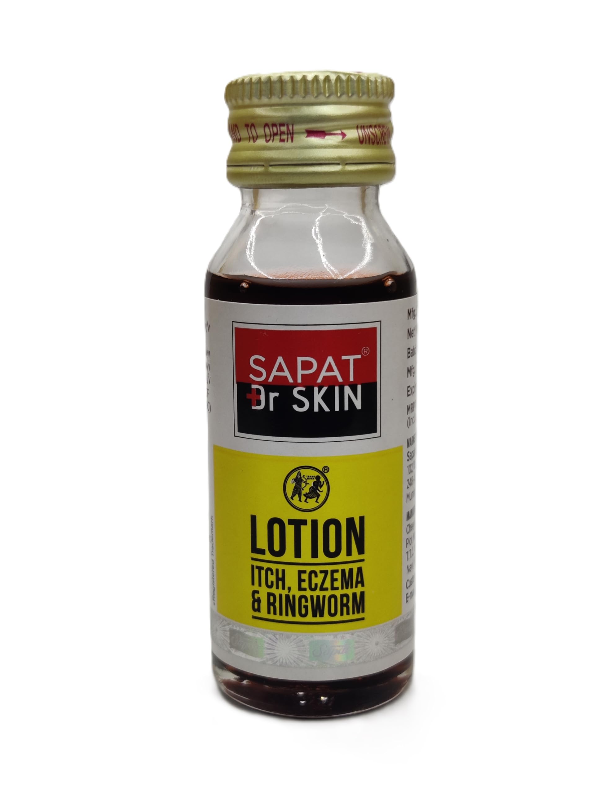 SAPAT LOTION | Dr Skin Lotion | Each 26 ml | Pack of 3 | For skin infections, irritation | Rapid relief from itching, redness-image-20