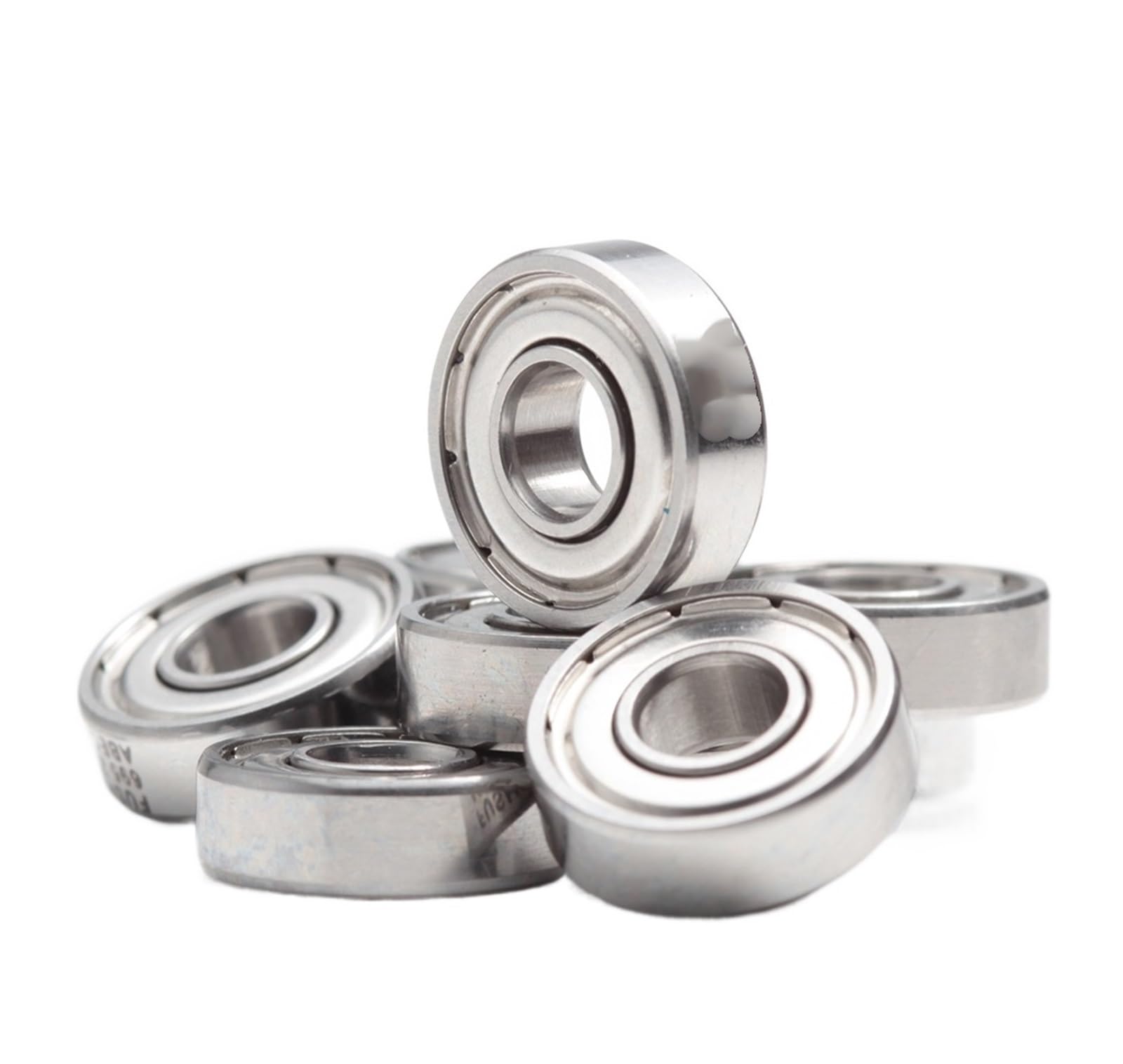 VSPPJYFG Bimetal Seal Shield Micro deep Groove Bearing 10PCS 695ZZ 5x13x4mm ABEC-5 Miniature Ball Bearings