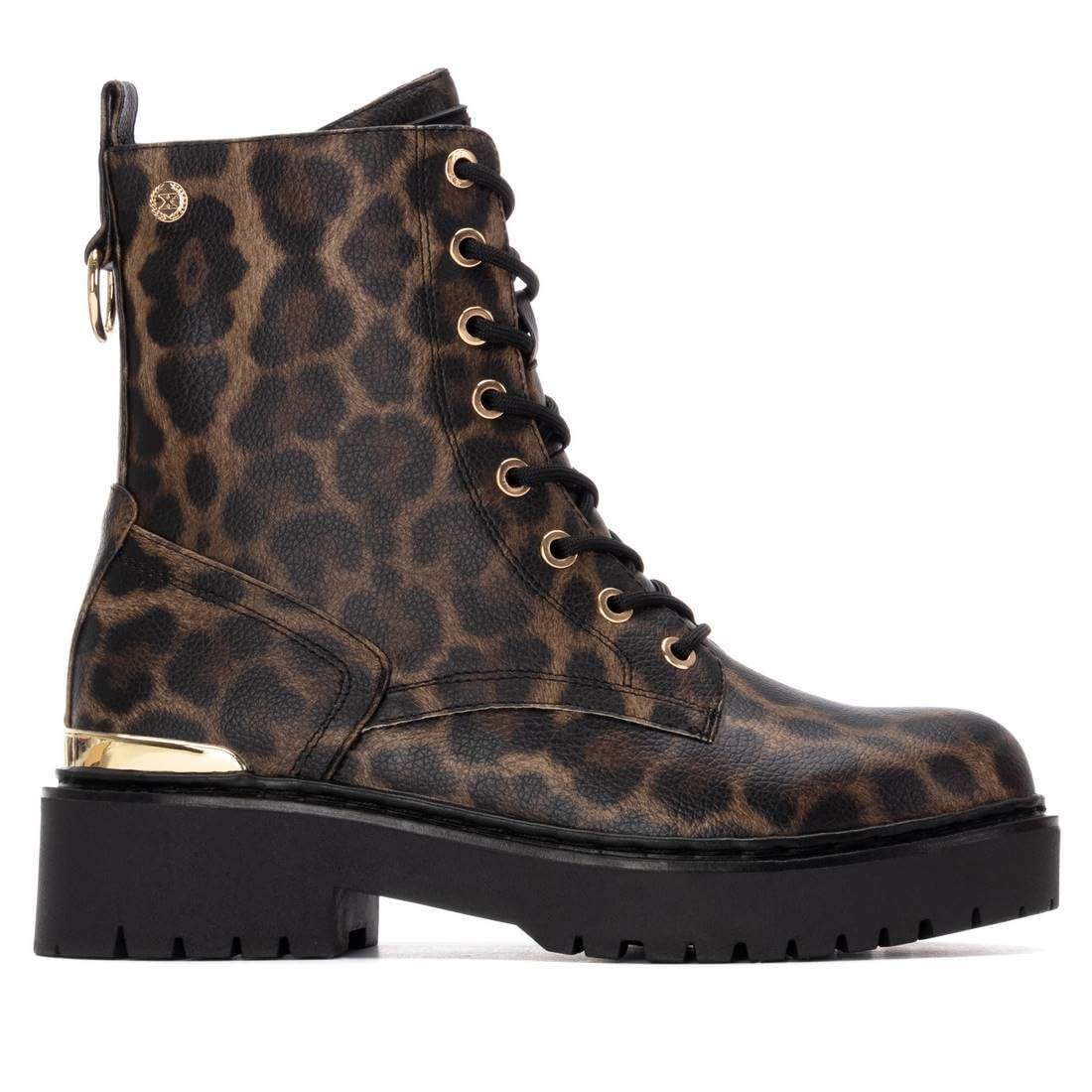 XTI 144391, Women's Boots, Leopard, 36 EU, leopard, 4 UK