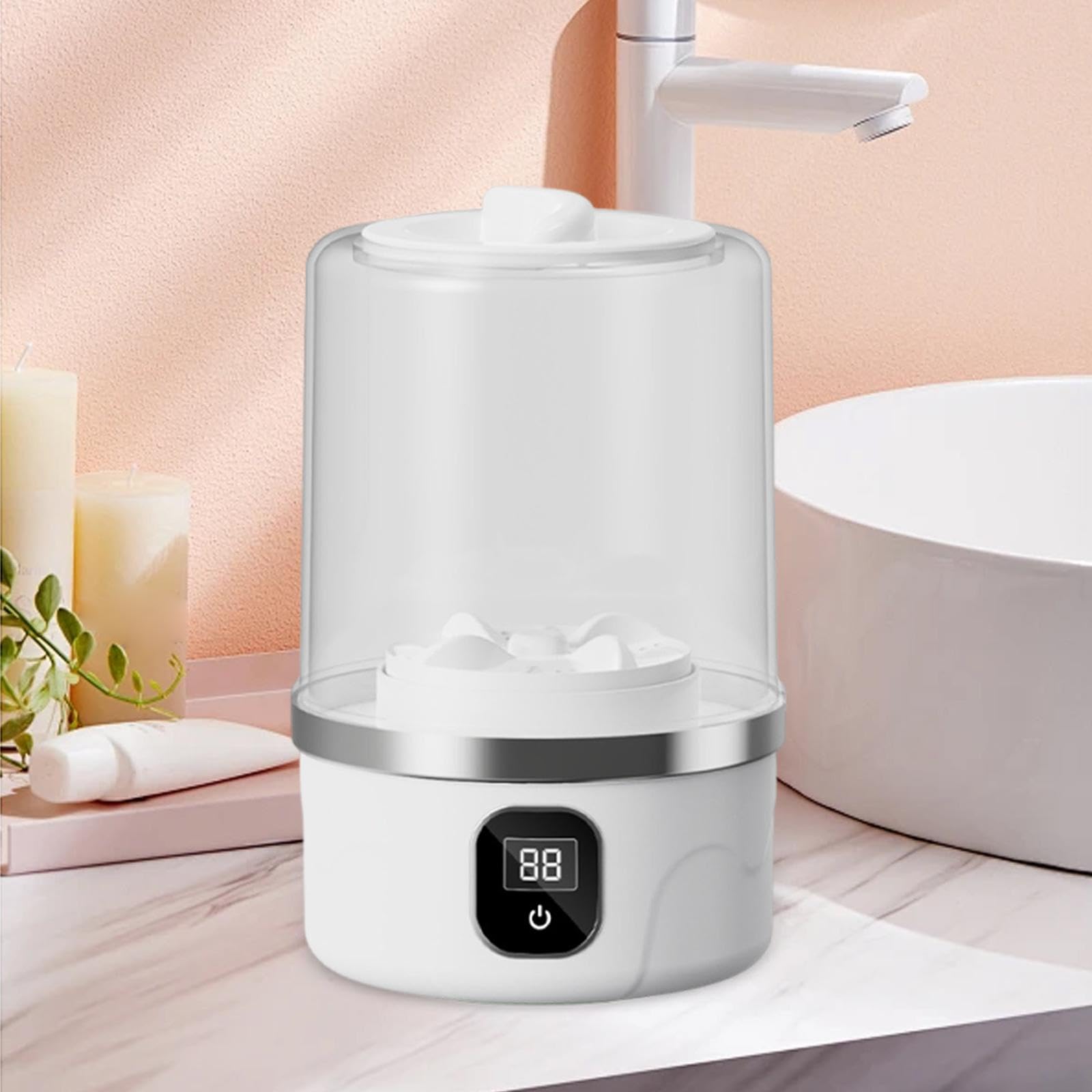 Amazon.co.jp: SiaBiced ミニ洗濯機、脱水機能付きランドリーバケツ