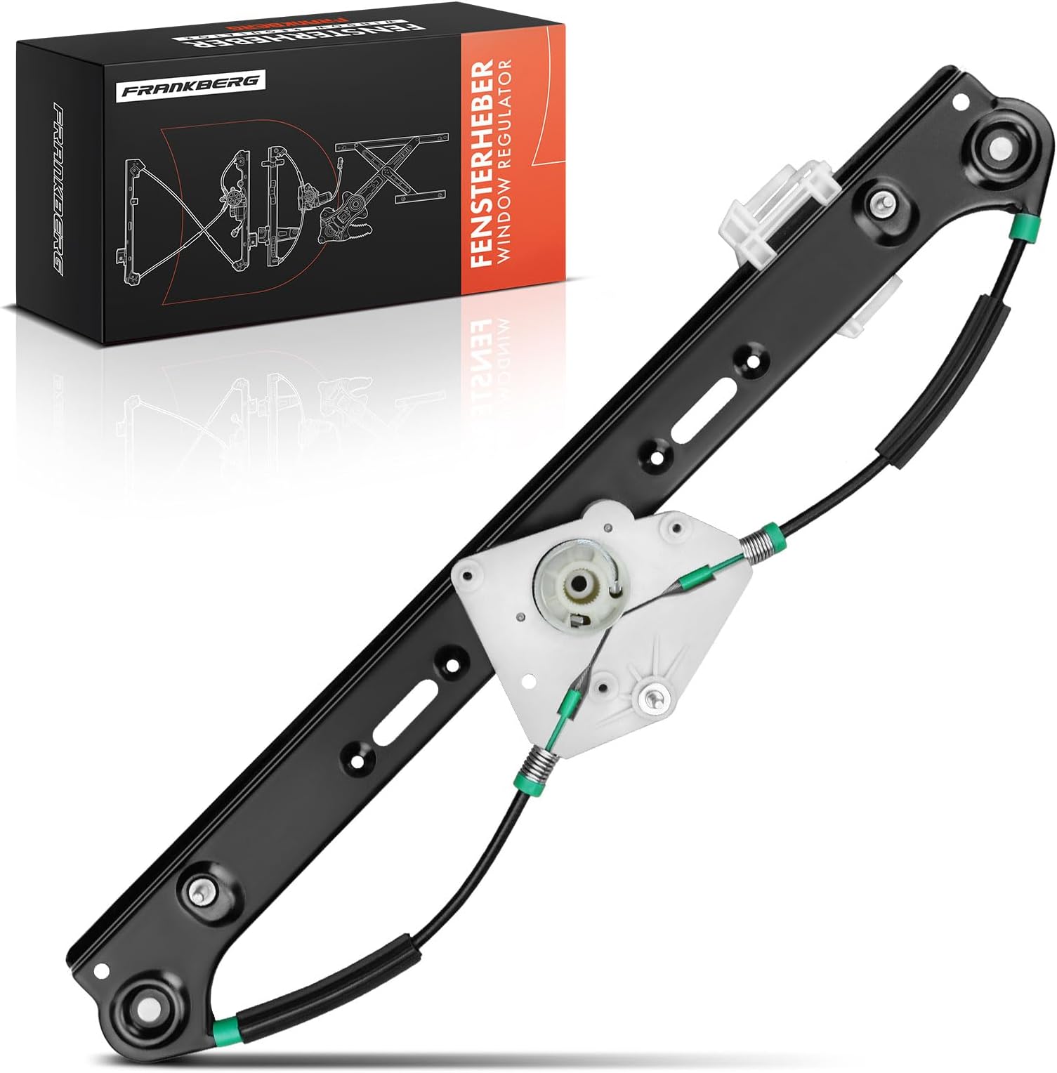 Frankberg Window Regulator Withou Motor Rear Left Compatible with X3 E83 SUV 2003-2011 51353448251