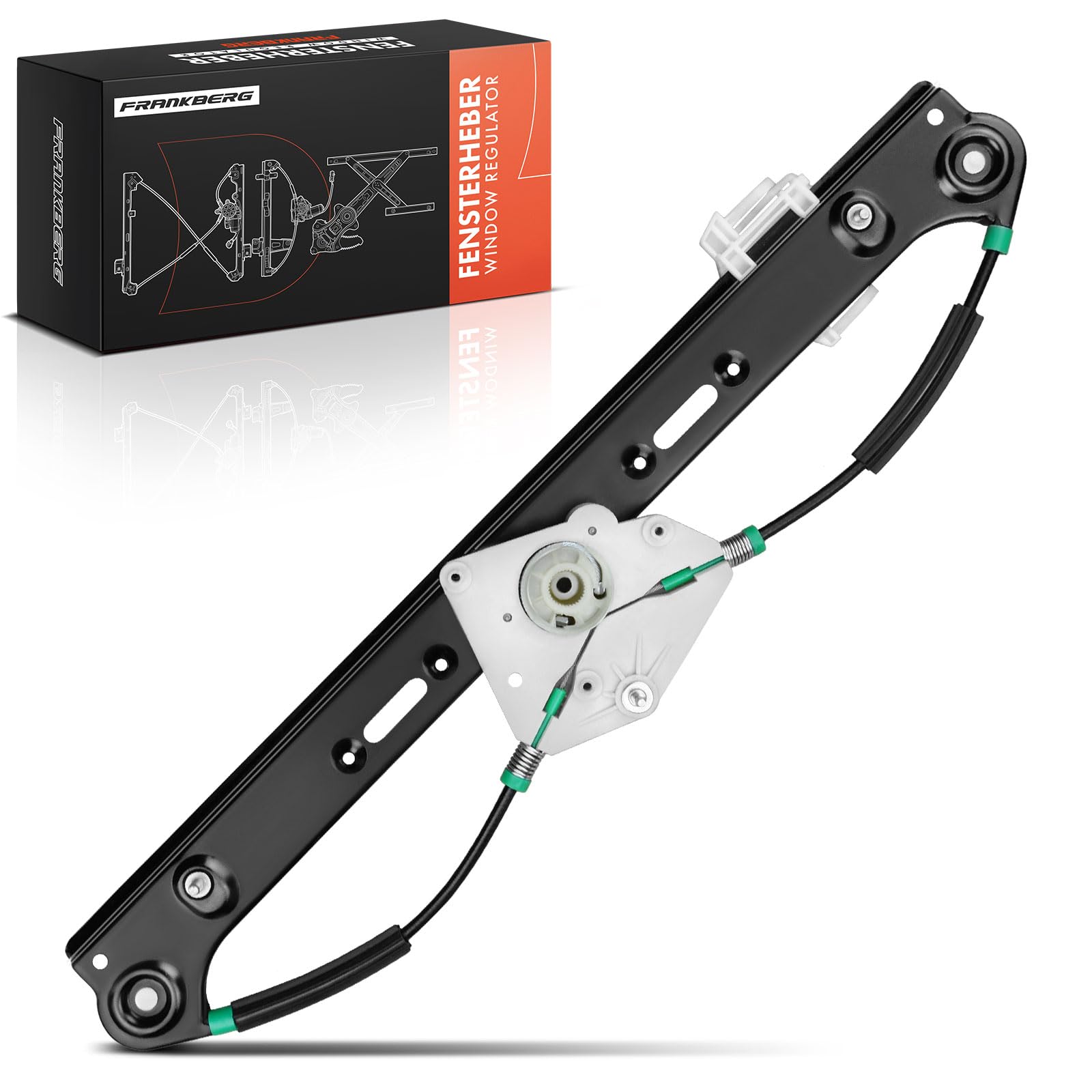 Frankberg Window Regulator Withou Motor Rear Left Compatible with X3 E83 SUV 2003-2011 51353448251