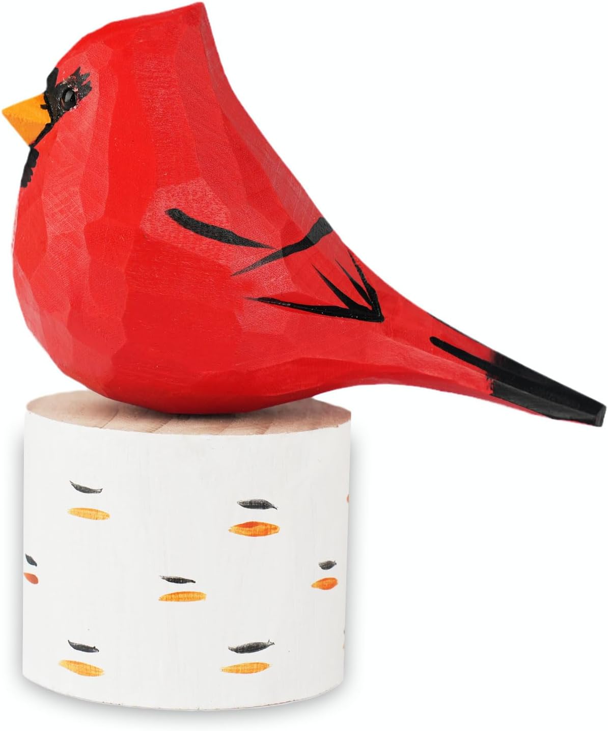 Amazon.com: VIPbuy Handmade Wood Bird Figurines, Hand Carved Painted