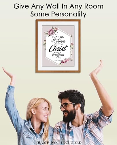 Miniatura 2 de I Can Do All Things Through Filipenses 413 - Versículos inspiradores de la Biblia, citas positivas de las escrituras cristianas, versículos