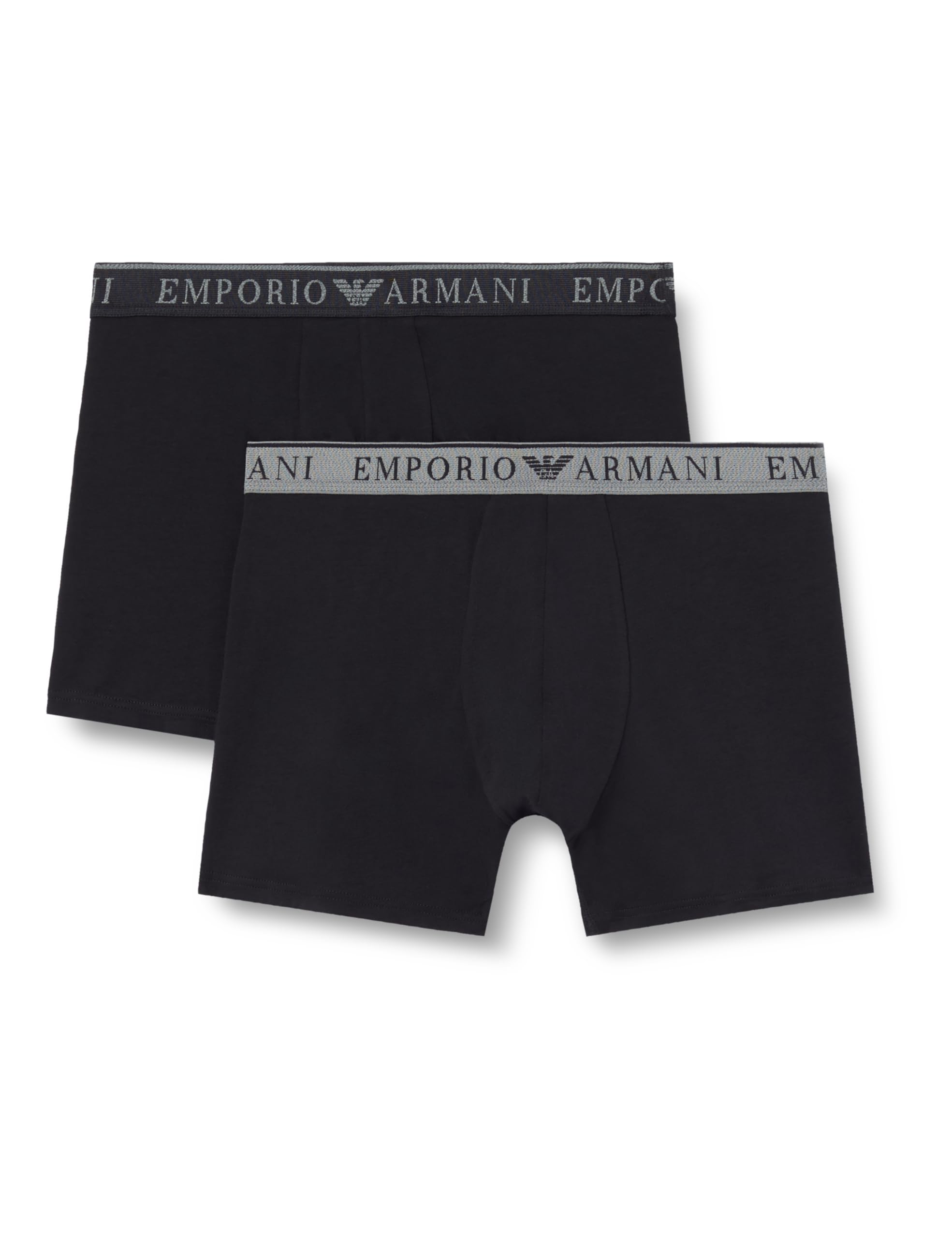 EMPORIO ARMANI Man's Endurance 2-Pack Boxer Black M
