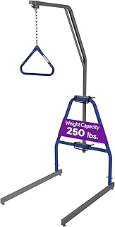 Medical Trapeze Bar for Bed Mobility - Standard Trapeze Bar Set with 250 lb. Weight Capacity - Bed Pull Up Assist for Elde...
