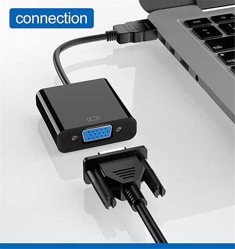 Miniatura 7 de TXY Convertidor de cable HD 1080P HDMI a VGA con fuente de alimentación de audio HDMI macho a VGA hembra adaptador convertidor para tableta,