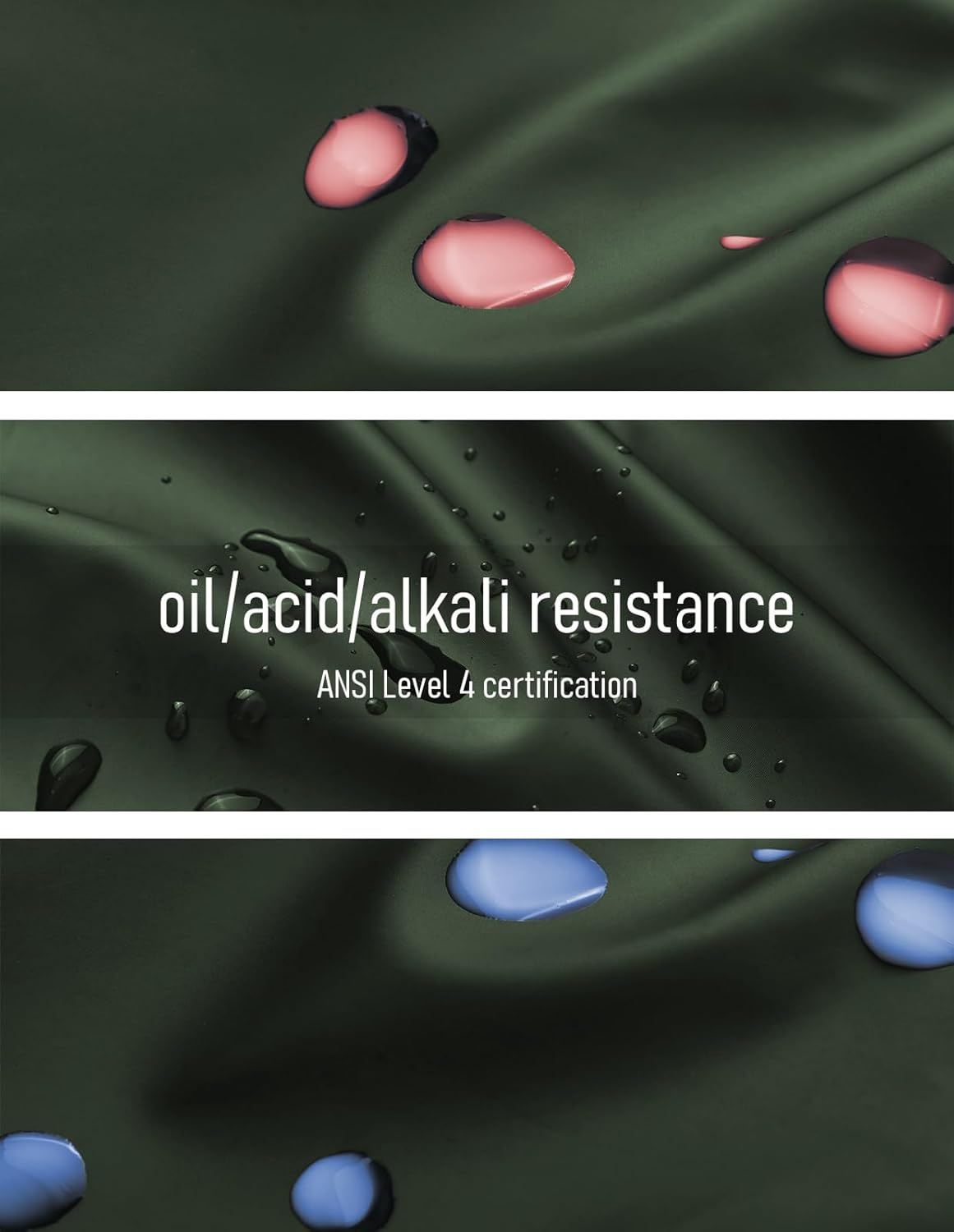 Town & Field Waterproof Overall Rain Pants, Heavy-Duty Rubber Bib, Unisex Fit Workwear for Industrial, Fishing, Farming - Image 3