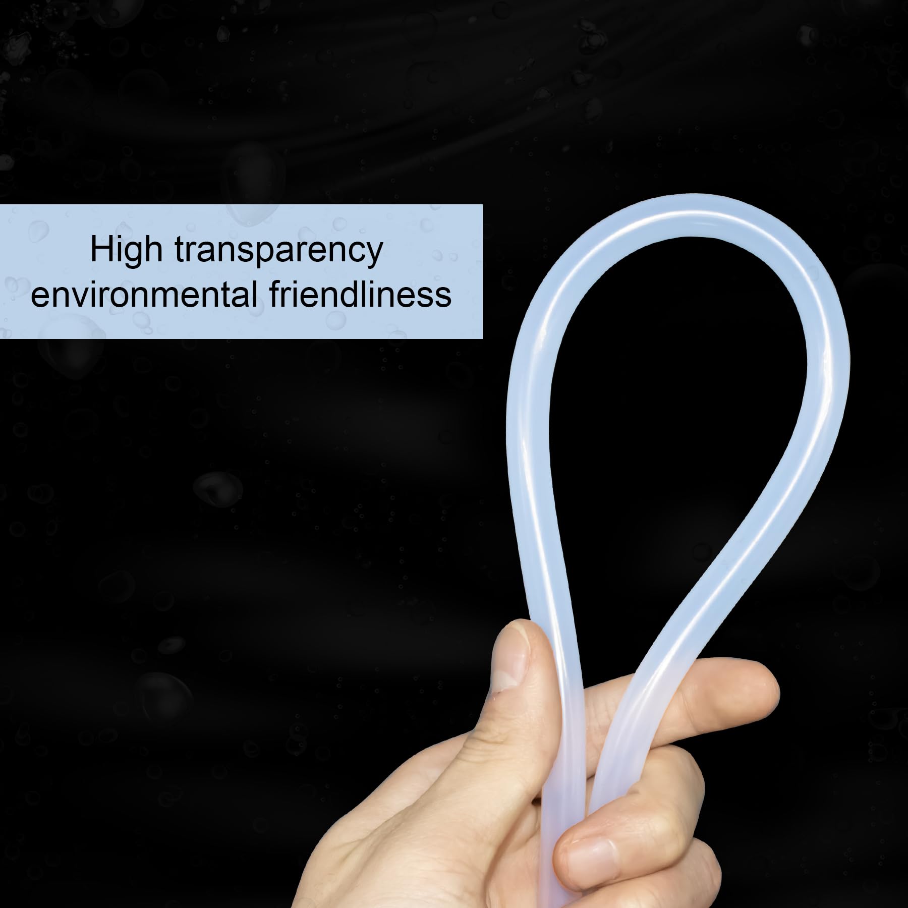 Tube en silicone flexible, 1,5 m, intérieur 15 mm x extérieur 19 mm, qualité alimentaire, tuyau d'arrosage pour pompe