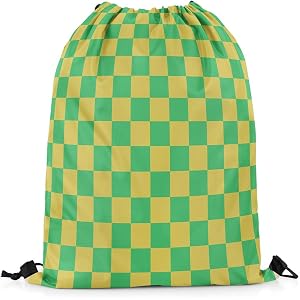 Feelyou Checkerboard Drawstring Backpack