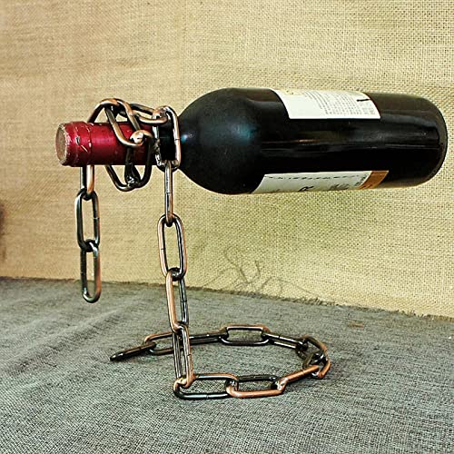 Rackwine LWX range-bouteille métal, support de bouteille déco pour cuisine - 5