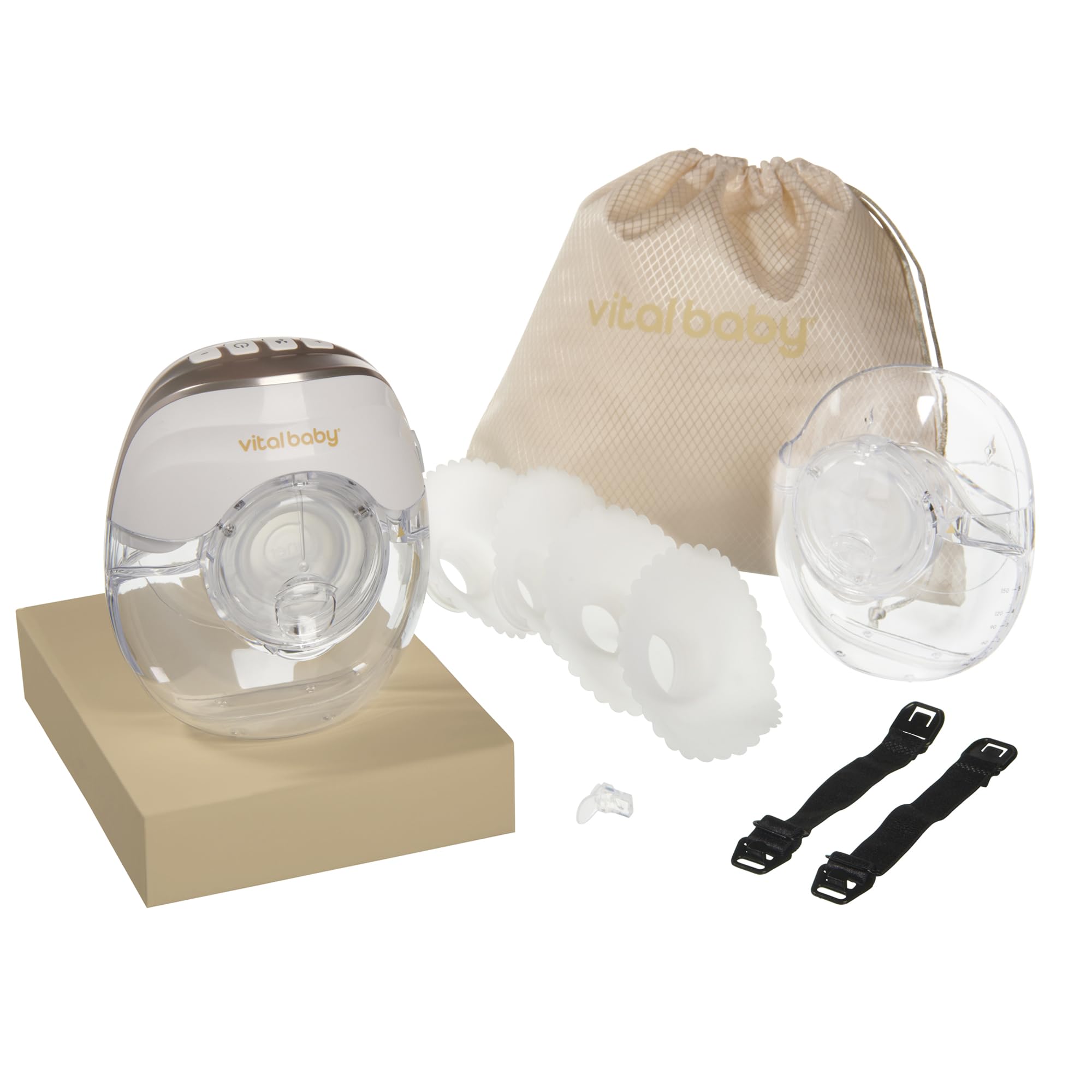 Vital Baby Flow Wearable Breast Pump | Slim, Hands-Free & Lightweight