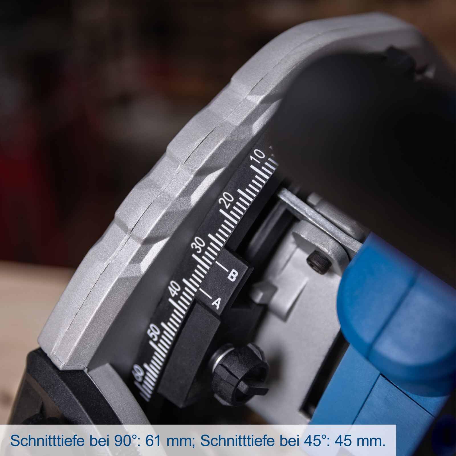 Scheppach Sega circolare a immersione a batteria BC-PL60-X con 2 guide da 700 mm e accessori, profondità di taglio 61 mm, inclinazione 0°-48°, serie 20 V-IXES, con 2 batterie da 4 Ah e doppio