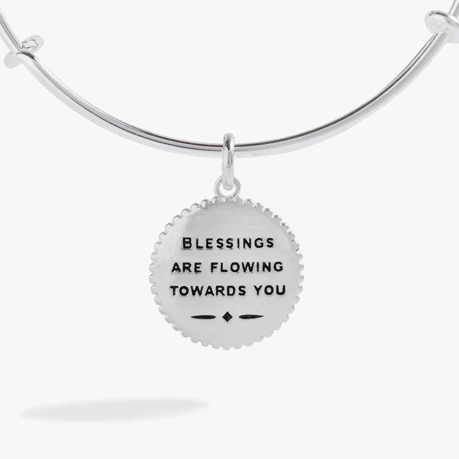 Alex and Ani Sand Dollar Charm Bangle - Image 3