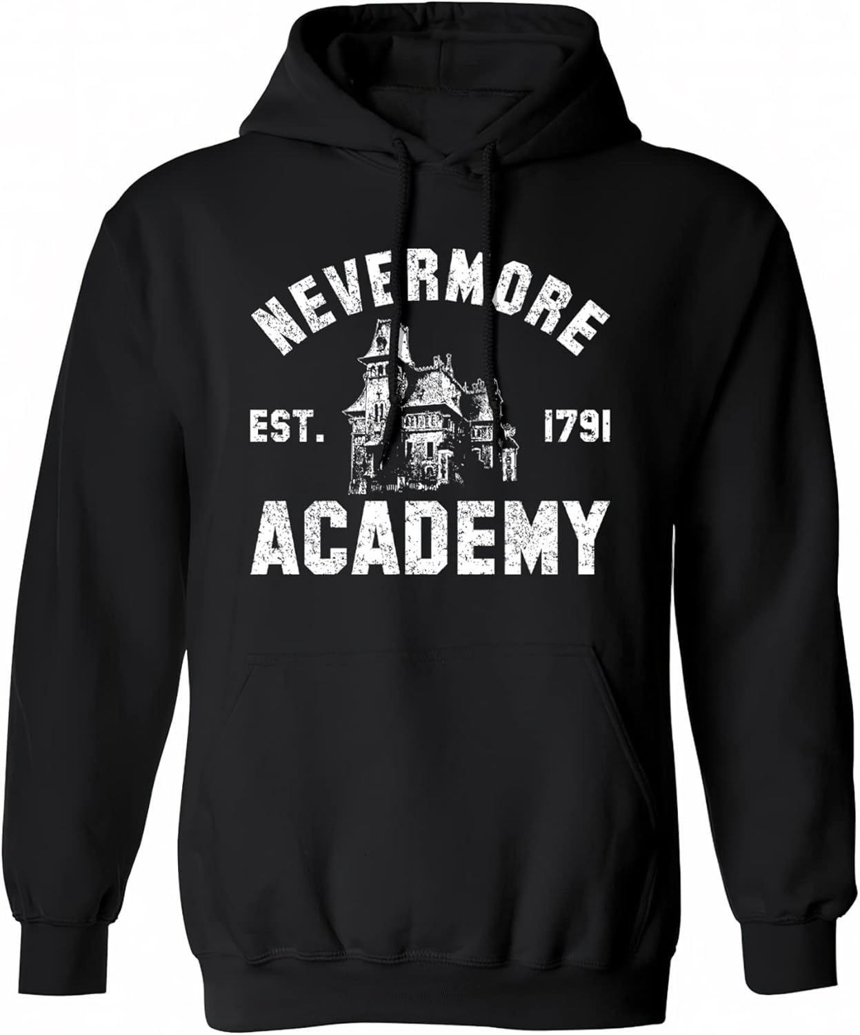 New York Fashion Police Nevermore Academy School Hoodie