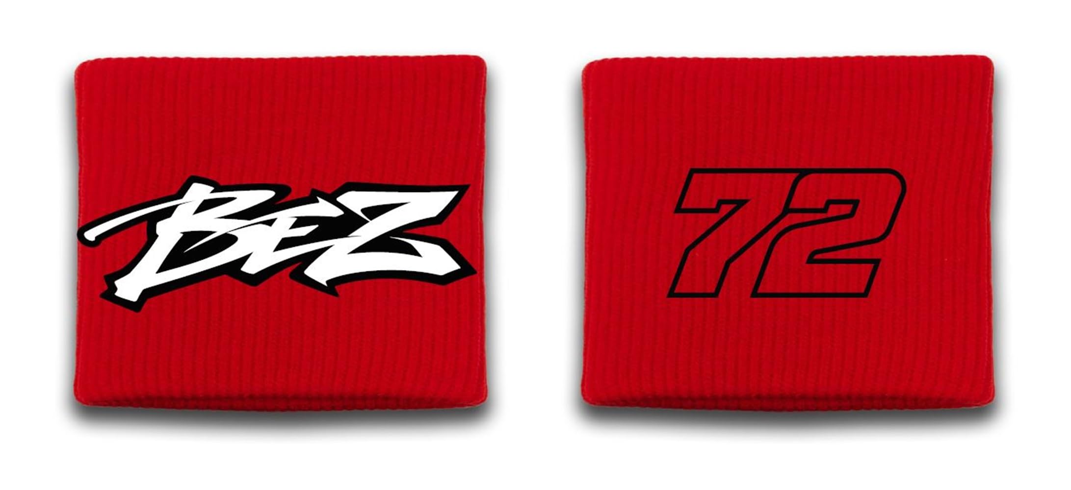 VR/46 RIDERS ACADEMY Marco Bezzecchi Wristband,Unisex,Red,One Size