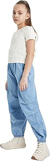 DeFacto Girls Parachute Denim Trousers A6234A8 Pants