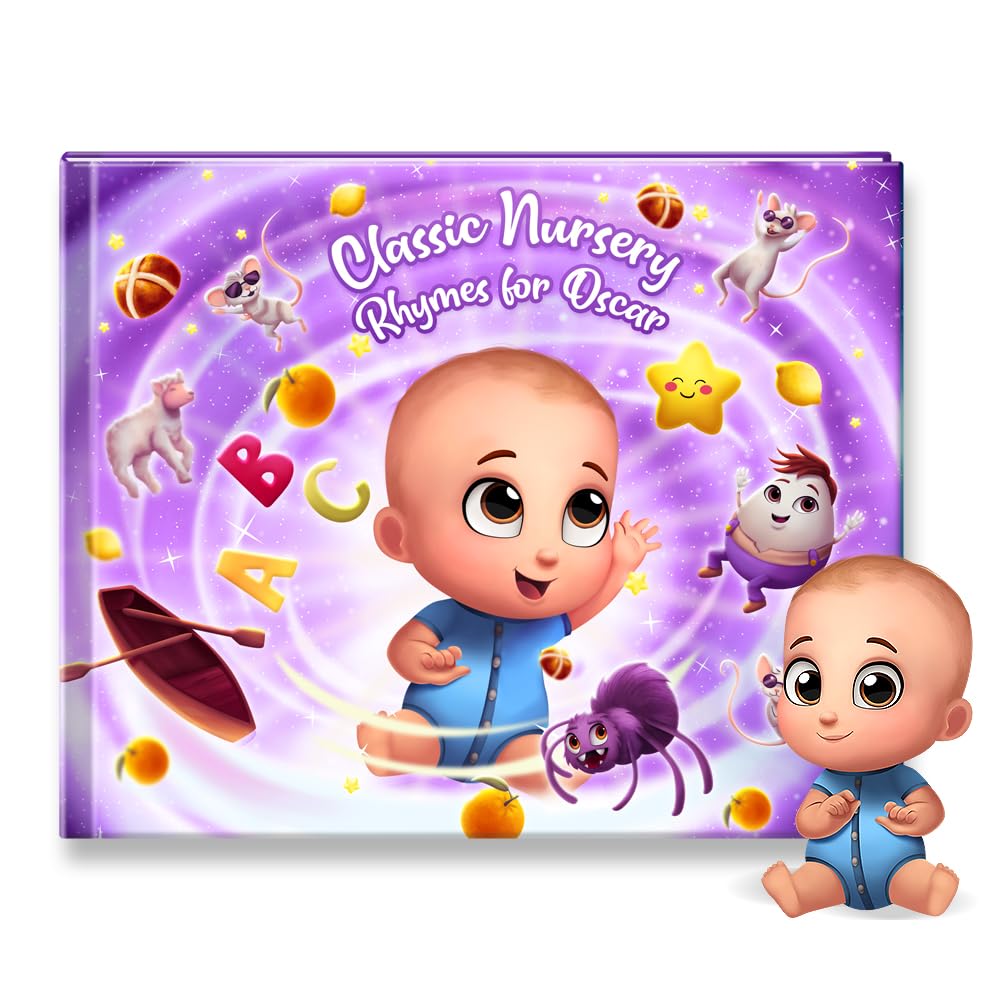 Personalized Classic Nursery Rhymes for Baby Story Book