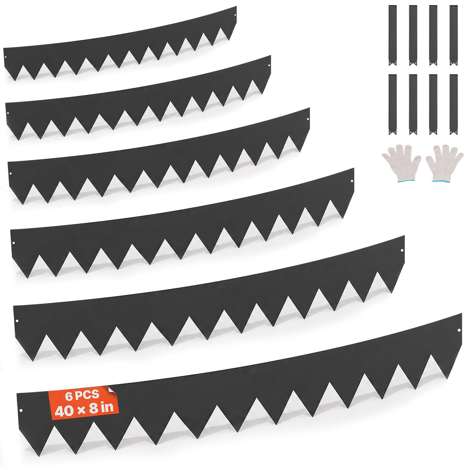 VEVOR steel landscape edging 6 pack