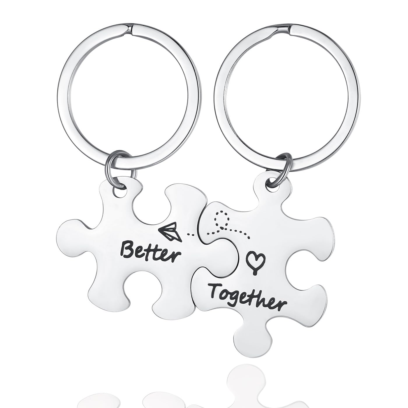 XIANNVXIInspirational Keyring, Best Friend & Thank You Keyring Gifts for Him & Her
