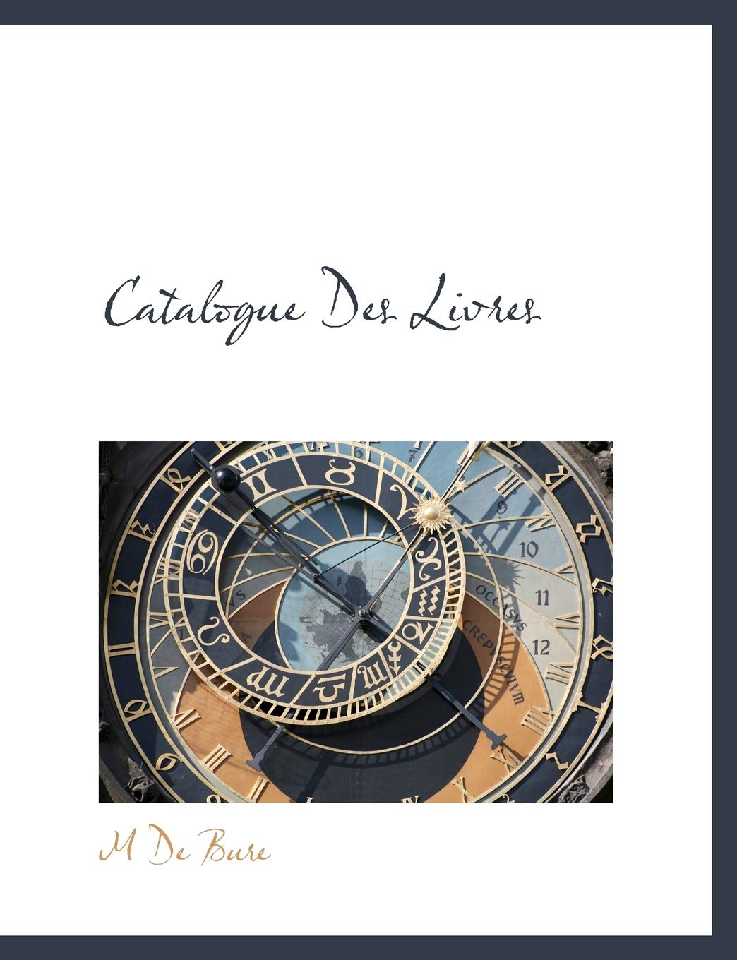Catalogue Des Livres