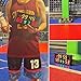 YZ LED Portble Electronic Scoreboard with Timer Clock, Digital Scoreboard with Remote, Basketball Scoreboard with Shot Clock, Battery Powered Cornhole Score Keeper, Ping Pong/Football/Indoor&Outdoor