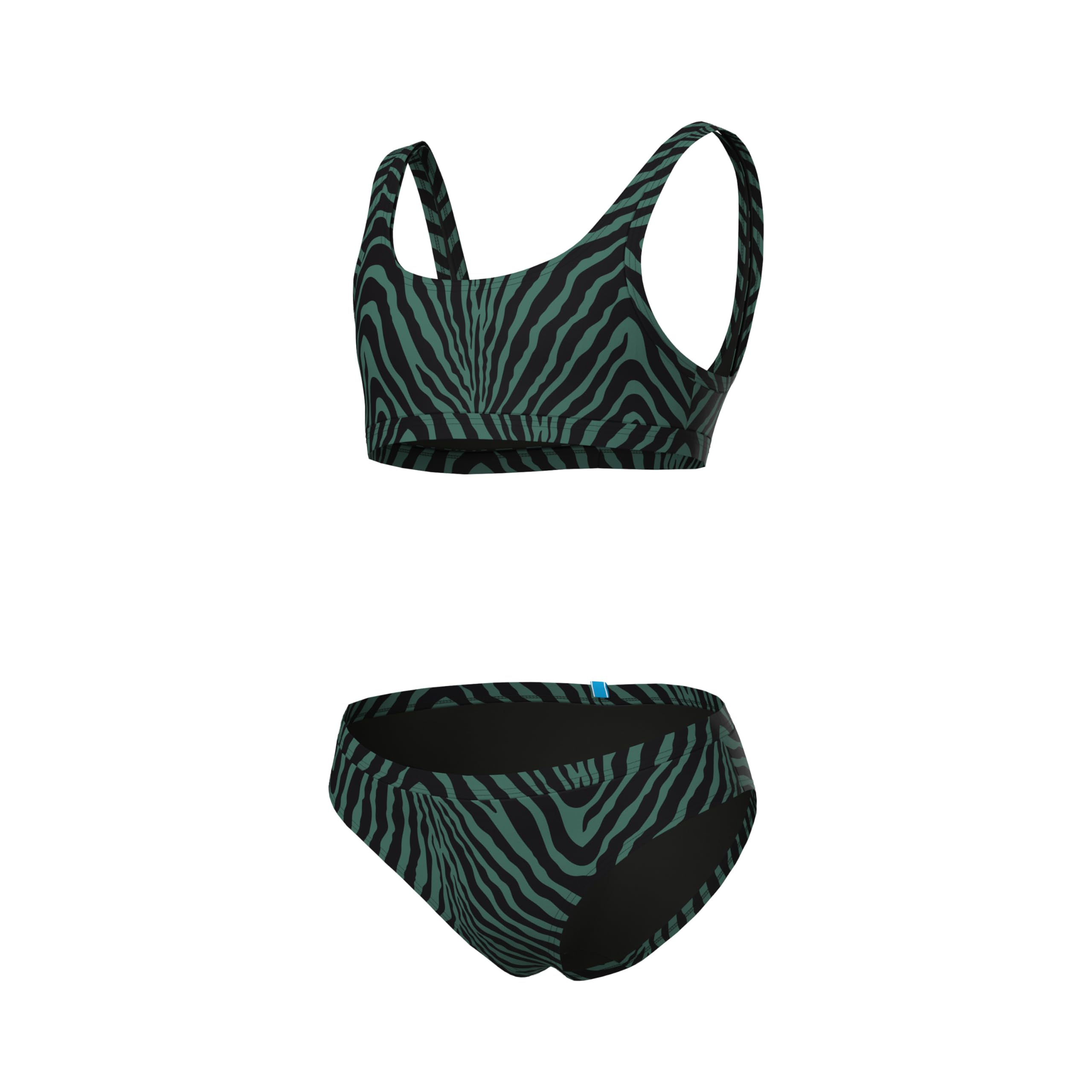 Arena G Arena Water Print Bikini Bralette Two Pieces Bambine e Ragazze (Pacco da 2)