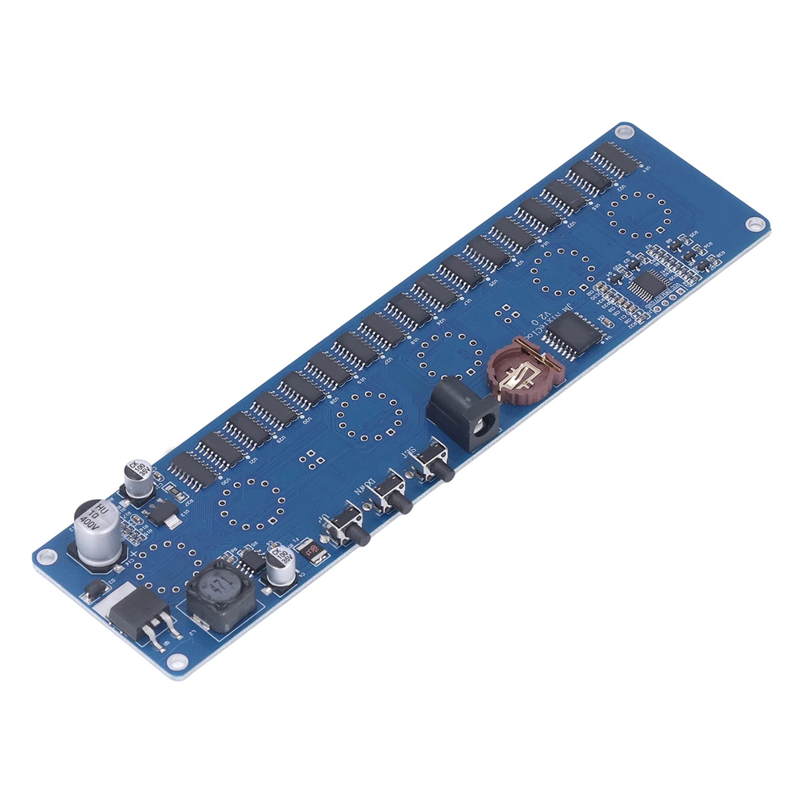 Nixie Tube Clock Board, DC12V 1A IN14 Glowing Tube Clock Assemble Kit Nixie Tube Clock DIY Kit 24 Stunden Display Multi, Gag Spielzeug & Praktische Witze