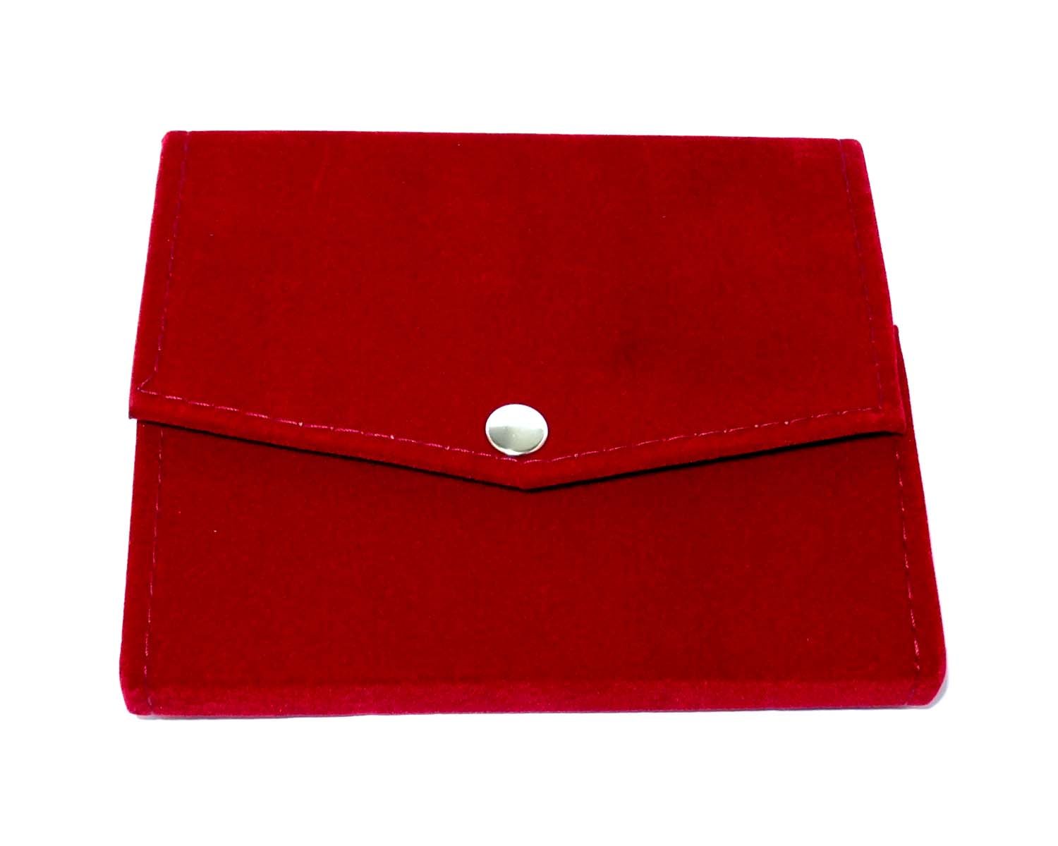 Girija Womens Velvet Mini Earrings Pouch (Red) (B06XFHVQGK) Amazon Price History, Amazon Price Tracker