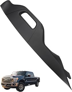 A-Pillar Grab Handle Front Right Passenger Side Compatible with Ford F250 F350 F450 F550 Super Duty 2011-2016, Black Interior Trim Molding Replacement Replaces BC3Z-2503598-AB